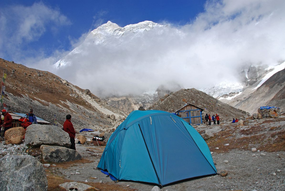 7 12 Makalu And Camp At Makalu Base Camp South